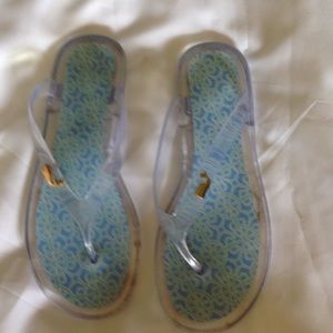 Vineyard Vines jelly flip flops